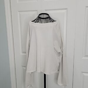 Mustard Seed Elegant Off White Women's Top Size Medium